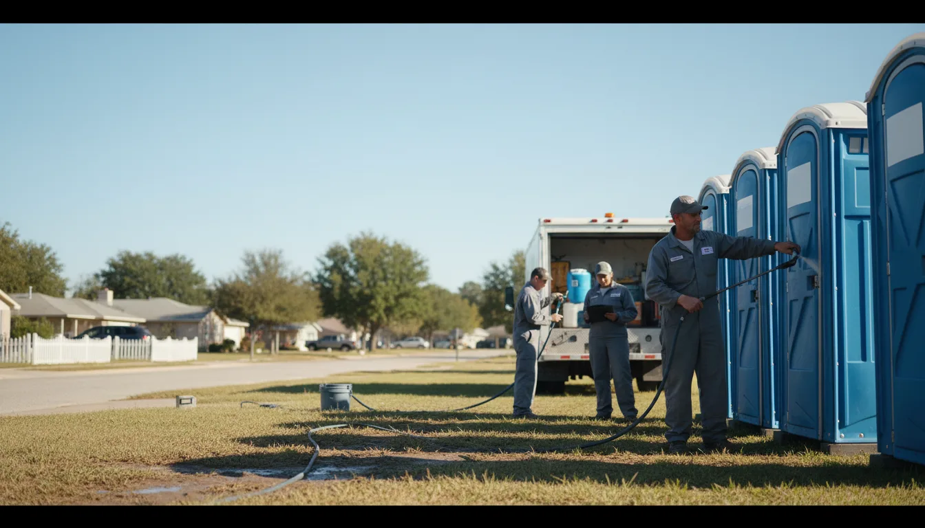 Long-Term Portable Toilet Rental in Lewisville, IN near me